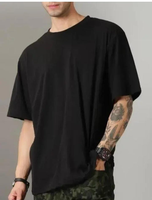 Over size plain t-shirt